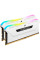 Модуль пам'яті для комп'ютера DDR4 32GB (2x16GB) 3600 MHz Vengeance RGB Pro SL White Corsair (CMH32GX4M2D3600C18W)
