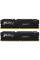 Модуль пам'яті для комп'ютера DDR5 64GB (2x32GB) 5600 MHz Beast Black Kingston Fury (ex.HyperX) (KF556C36BBEK2-64)