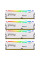 Модуль пам'яті для комп'ютера DDR5 128GB (4x32GB) 5600 MHz FURY Beast RGB White Kingston Fury (ex.HyperX) (KF556C40BWAK4-128)