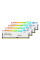 Модуль пам'яті для комп'ютера DDR5 128GB (4x32GB) 5600 MHz FURY Beast RGB White Kingston Fury (ex.HyperX) (KF556C40BWAK4-128)