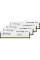 Модуль пам'яті для комп'ютера DDR5 128GB (4x32GB) 5600 MHz FURY Beast White Kingston Fury (ex.HyperX) (KF556C40BWK4-128)