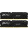 Модуль пам'яті для комп'ютера DDR5 64GB (2x32GB) 6000 MHz Beast Black EXPO Kingston Fury (ex.HyperX) (KF560C30BBEK2-64)