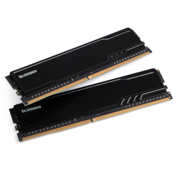 Модуль пам'яті для комп'ютера DDR4 16GB (2x8GB) 3200 MHz CL22 1.2V Resistance INTELIGENTES (IR4DHE2/16)