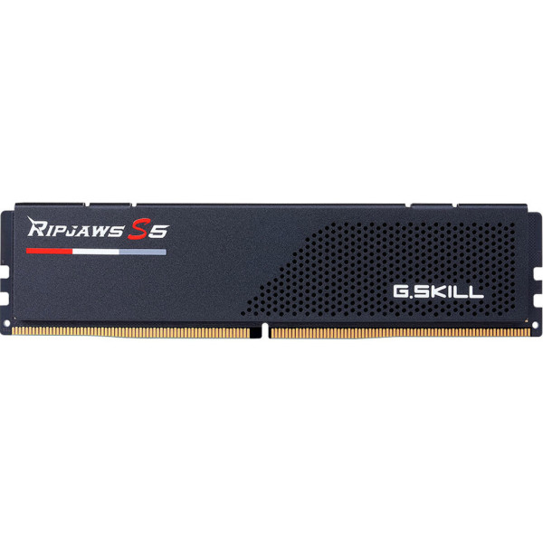 Модуль пам'яті для комп'ютера DDR5 32GB (2x16GB) 6400 MHz Ripjaws S5 Matte Black G.Skill (F5-6400J3648F16GX2-RS5K)