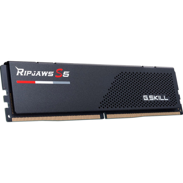 Модуль пам'яті для комп'ютера DDR5 32GB (2x16GB) 6400 MHz Ripjaws S5 Matte Black G.Skill (F5-6400J3648F16GX2-RS5K)