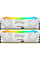 Модуль пам'яті для комп'ютера DDR5 48GB (2x24GB) 8000 MHz Renegade RGB White/Silver Kingston Fury (ex.HyperX) (KF580C38RWAK2-48)