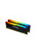 Модуль пам'яті для комп'ютера DDR4 32GB (2x16GB) 3200 MHz Beast RGB Black Kingston Fury (ex.HyperX) (KF432C16BB12AK2/32WP)