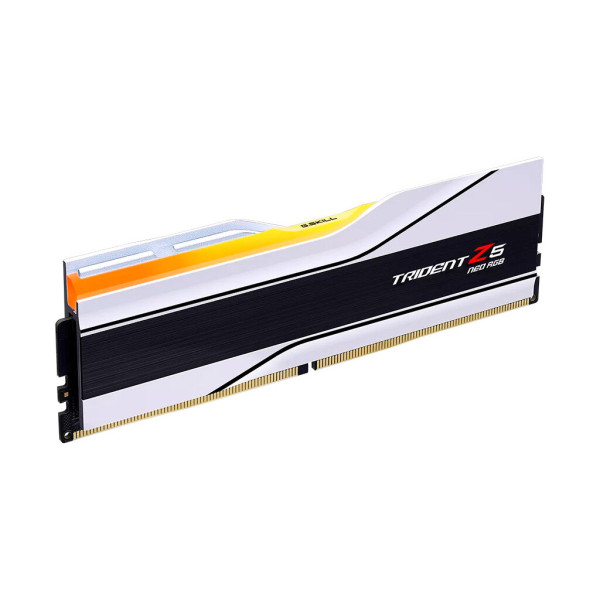 Модуль пам'яті для комп'ютера DDR5 32GB (2x16GB) 6000 MHz Trident Z5 Neo RGB Matte White G.Skill (F5-6000J2836G16GX2-TZ5NRW)