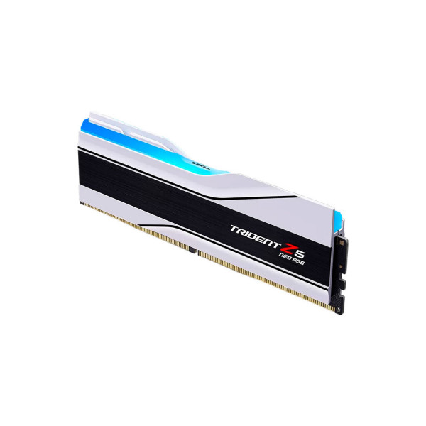 Модуль пам'яті для комп'ютера DDR5 32GB (2x16GB) 6000 MHz Trident Z5 Neo RGB Matte White G.Skill (F5-6000J2836G16GX2-TZ5NRW)