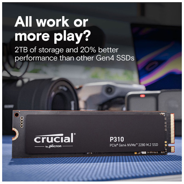 Накопичувач SSD M.2 2280 1TB P310 Micron (CT1000P310SSD8)