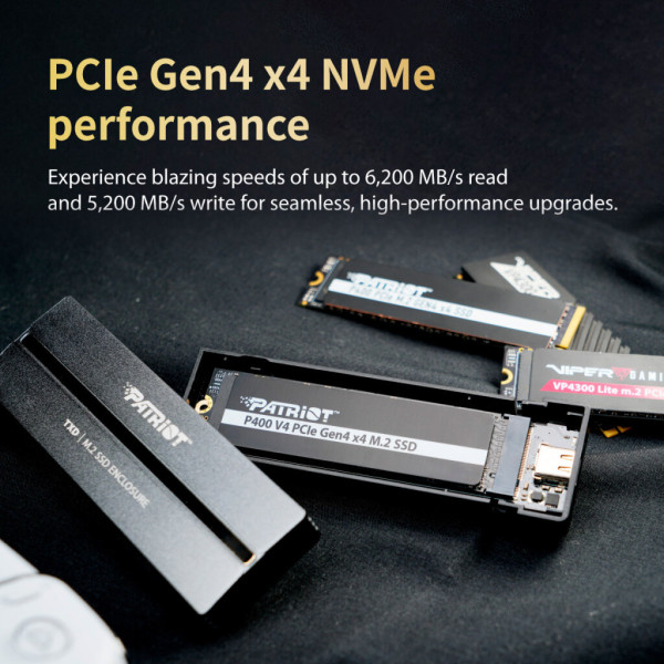 Накопичувач SSD M.2 2280 1TB P400 Patriot (P400VP1TBM28H)