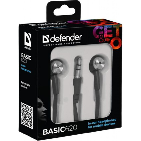 Навушники Defender Basic 620 Black (63620)