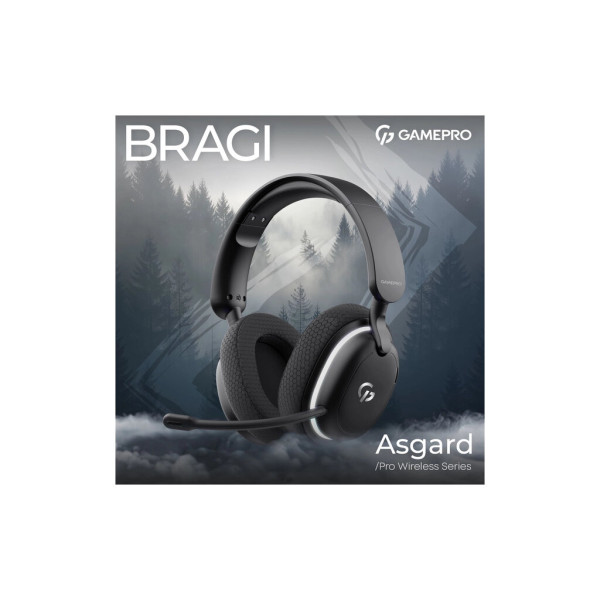 Навушники GamePro Asgard Bragi 7.1 RGB Tri-Mod Black (HSW250B)