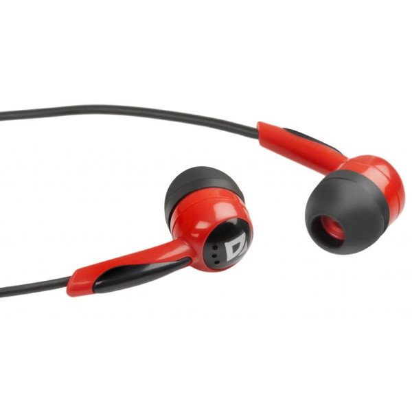 Навушники Defender Basic-604 Red/Black (63605)