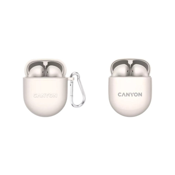 Навушники Canyon TWS-6 Beige (CNS-TWS6BE)