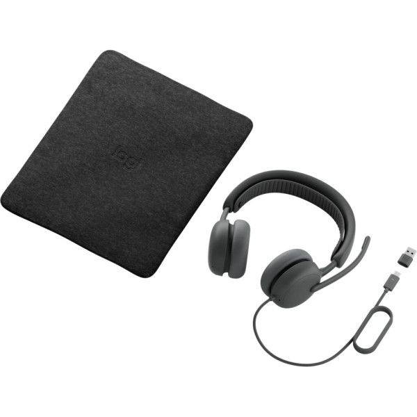 Навушники Logitech Zone Wired 2 USB Graphite (981-001619)