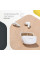 Навушники Canyon Hexagon 7 TWS ANC+ENC Wireless Charge White/Beige (CNS-TWS7WB)