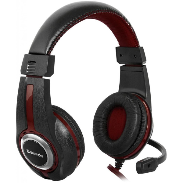 Навушники Warhead G-185 Black-Red Defender (64106)