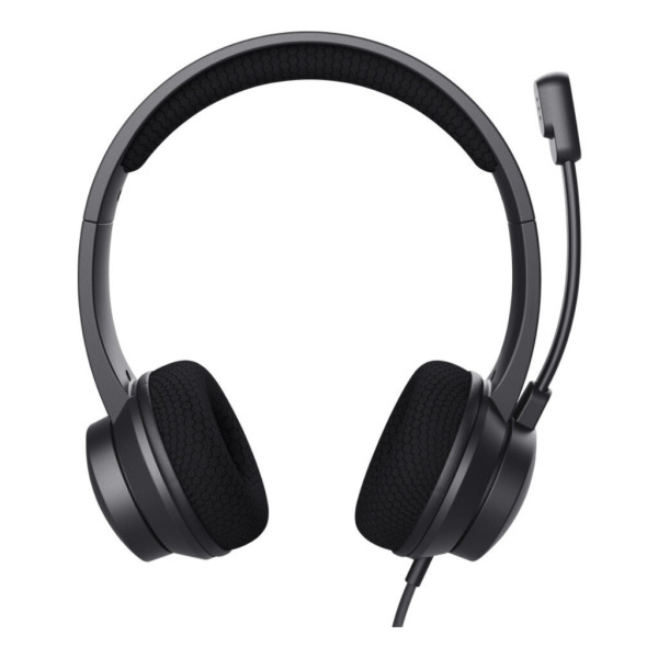 Навушники Trust Ayda USB-ENC Black (25089)