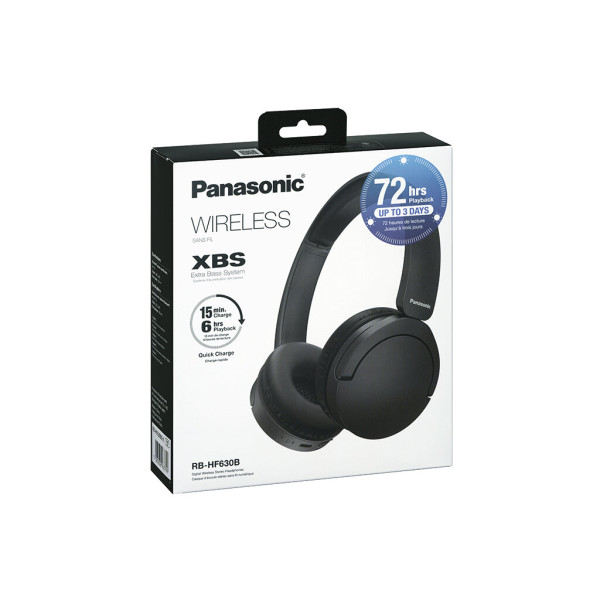 Навушники Panasonic RB-HF630B Black (RB-HF630BG-K)