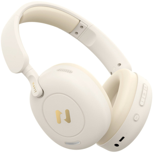 Навушники Havit HV-H655BT Pro ANC Beige (6939119065935)