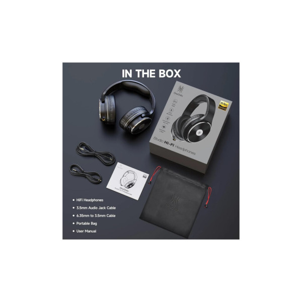 Навушники OneOdio Studio Hifi 3,5мм/6,35мм Black (Studio Hifi Black)
