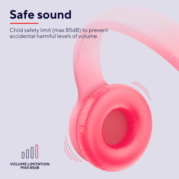 Навушники Trust Nouna Kids Wireless Pink (25274)