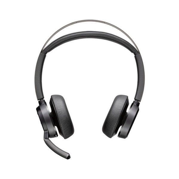 Навушники Poly Voyager Focus 2 MS Stereo USB-C + USB-C/A Adapter + Charging Stand Black (9T9J6AA)