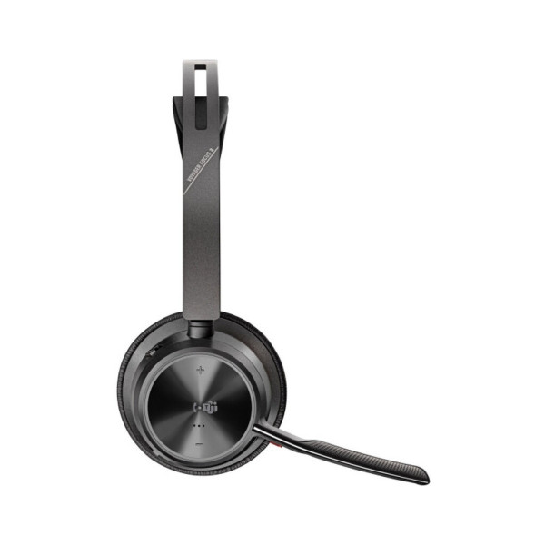 Навушники Poly Voyager Focus 2 MS Stereo USB-C + USB-C/A Adapter + Charging Stand Black (9T9J6AA)
