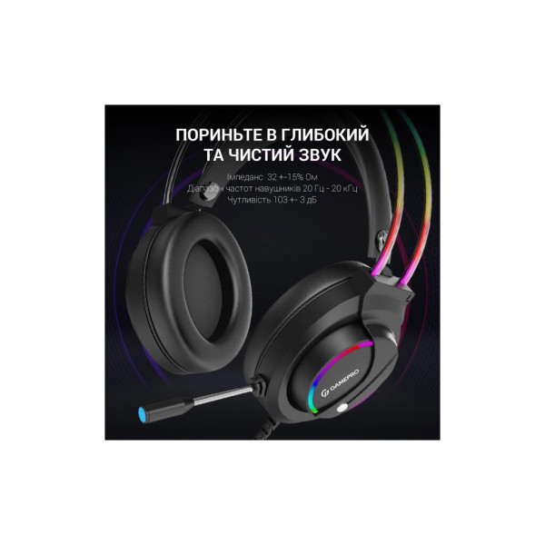 Навушники GamePro HS733 Black (HS733)