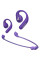 Навушники Anker SoundCore AeroFit Pro Purple (A3871GQ1)