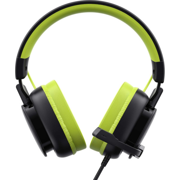 Навушники Havit H2048U USB 7.1 Black/Green (6939119034078)