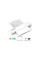 Принтер чеків UKRMARK M08-WT А4, Bluetooth, USB, білий (00883)