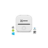 Принтер чеків UKRMARK P02WT Bluetooth, білий (00887)