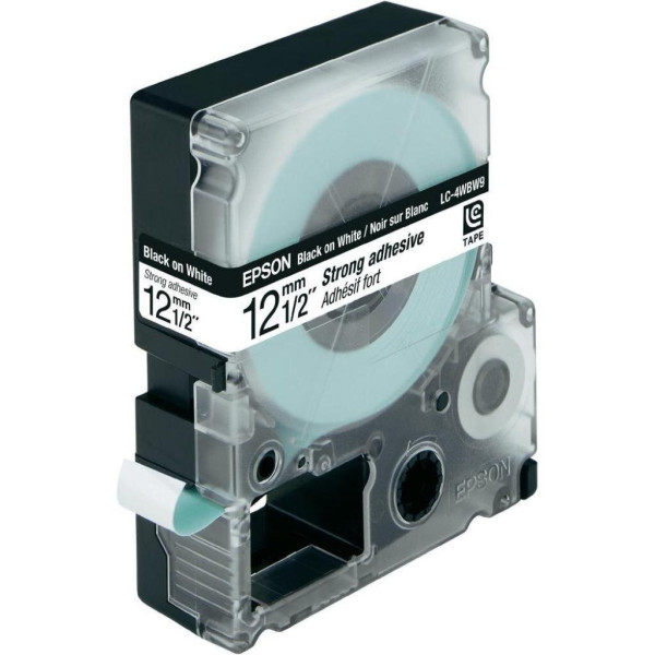 Картридж зі стрічкою Epson LK-4WBW (C53S654016)