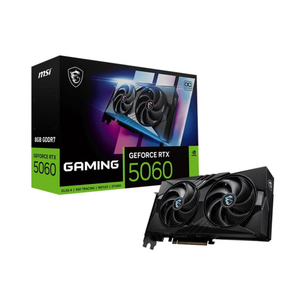 Відеокарта MSI GeForce RTX5060 8Gb GAMING OC (RTX 5060 8G GAMING OC)