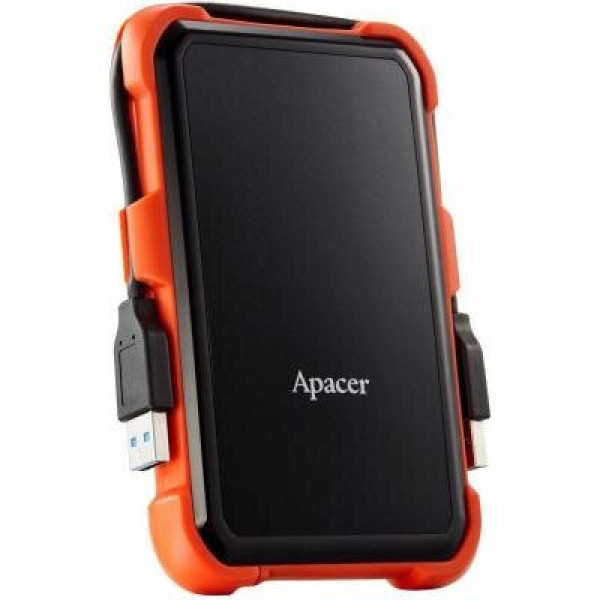 Зовнішній жорсткий диск Apacer 1TB USB 3.1 Orange (AP1TBAC630T-1)